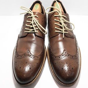 Gordon Rush Tanner wingtip derby, brown, size 12